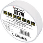 Entac Szigetelőszalag 0, 18x19mm fehér 10m Entac (AVI EIT 1819 10M W)