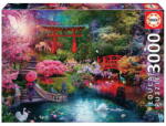 Educa Puzzle Japánkert, 3000 db-os (19282) (19282)