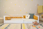 Ourbaby Pat pentru copii Montessori Ourbaby Woodie - alb
