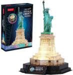 CubicFun 3D puzzle LED világítással Szabadságszobor 79 db-os