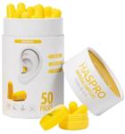 Haspro Tube50 Dopuri de urechi galbene - 50 perechi