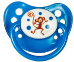 Baby Bruin Játszócumi Kék, majom szilikon cseresznye (méret: 1) 0 - 12 hó - perfectlife