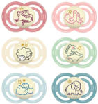 MAM Játszócumi Perfect night, Világítós, megújult! szilikon lapított (méret: 3) 16+ hó - perfectlife