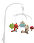  Delux Zenélő forgó Plüss, erdei állatok - perfectlife