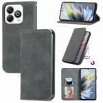  MAGNETIC Rabatabil husă pentru ZTE Blade A75 gri