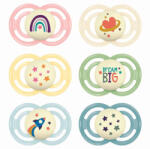 MAM Játszócumi Perfect night, megújult! szilikon lapított (méret: 2) 6+ hó - perfectlife