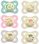 MAM Játszócumi Night, Világítós szilikon lapított (méret: 1) 2 - 6 hó - perfectlife