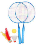 Merco Set de antrenament Set de badminton JR albastru Racheta badminton