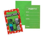 Procos S. A Meghívó kártya, Minecraft, 6 db/cs
