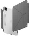 Uniq Apple iPad Pro 11 (2024), mappa tok, Apple Pencil tartóval, mágneses záródás, Origami Smart Case, Uniq Camden, szürke (UNIQ-PDP11(2024)-CAMRGRY)