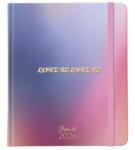 Planall Határidőnapló PLANALL New Classic B/5 heti keményfedelű gumis Live 2026 (21552) - fotoland