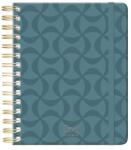 Planall Határidőnapló PLANALL Classic B/5 heti spirálos keményfedelű gumis Teal 2026 (21534) - fotoland