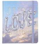 PLANALL Határidőnapló PLANALL New Classic B/5 heti keményfedelű gumis Love 2026 (21559) - papir-bolt