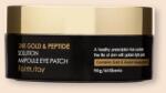 Farmstay Plasturi pentru zona ochilor cu aur de 24K și peptide 24K Gold & Peptide Solution Ampoule Eye Patch - 90 g / 60 buc Masca de fata