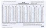 Nyomell TB számfejtési naptár A. 3516-38/2027