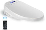 LANDUN Capac WC cu functie de bideu smart, scurt 45-49 cm, toaleta japoneza cu telecomanda, spalare, uscare, incalzire colac, lumina UV (WC403S)