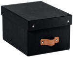 LEITZ Tárolódoboz, S méret, LEITZ "Puro", fekete (61470095)
