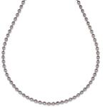 R. M. ékszer Orvosi acél ezüstszínű golyós lánc 45cm (000223)