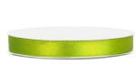  Szatén szalag - 12mm - Kiwi zöld