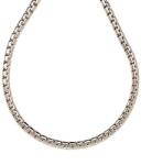 R. M. ékszer Orvosi acél ezüstszínű box lánc 45 cm (000456)