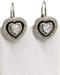 Argento Cuore ezüst fülbevaló - 17 mm (ezüst) (2025100812)