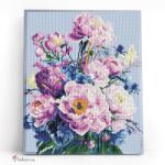 Makana Bazsarózsa álmodozás - Gyémántszemes kirakó készlet, kerettel (40x50 cm)