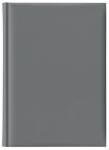  Agenda nedatata A5, hartie offset alb, coperta gri (EJ261311)