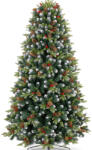 BraziCraciun. net Brad Artificial Rustic 3D + 2D - 250 cm (SA-RST-250)