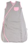 Slumbersac Sac de dormit multifunctional Grey Pink Elephant Travel 6-18 luni 2.5 Tog - shop-doa