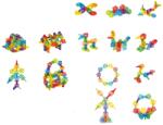 Bufnitel Joc de constructie STEAM - Fulgi de zapada (84 piese)