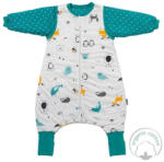 Slumbersac Sac de dormit cu picioruse si maneca lunga detasabila Polar Pals 70 cm + manseta 3.5 Tog