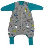 Slumbersac Sac de dormit cu picioruse si maneca lunga detasabila Dinosaur 70 cm + manseta 2.5 Tog