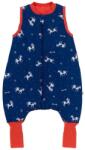 Slumbersac Sac de dormit cu picioruse si talpa antiderapanta Horses 110 cm + manseta 1.0 Tog