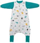 Slumbersac Sac de dormit cu picioruse si maneca lunga detasabila Polar Pals 130 cm + manseta 2.5 Tog