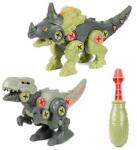 Toi-Toys Set 2 Dinozauri Demontabili cu Surubelnita Inclusa Toi-Toys TT43965Z