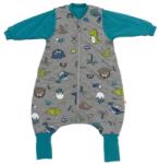 Slumbersac Sac de dormit cu picioruse si maneca lunga detasabila Dinosaur 80 cm + manseta 2.5 Tog