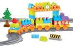 Dolu Set de constructii cu trenulet - 89 piese