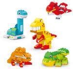 Bufnitel Joc de constructie STEAM - Dinozauri (135 piese)