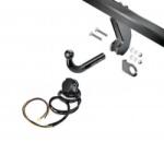 HAKPOL Kit complet carlig remorcare + instalatie electrica 7 pini compatibil cu Dacia Duster I 2010-2017 (ALM 63955 G/005-HAK)