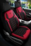 PANDA-CSC Huse auto universale din material textil Manavgat negru-roșu potrivite pentru MAZDA 121