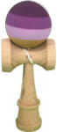 Flippy Kendama X Originala, Profesionala, Flippy, din Lemn, 18 cm, Rubber Grip, Purpuriu Mov Lila (teo-162302)