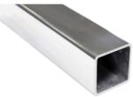 DualHardware CUBE rozsdamentes merevítőcső, 19 × 19 mm, 200 cm, fényes króm