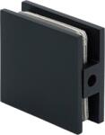 DualHardware CUBE fix fali üvegrögzítő, 8 mm-es üveghez, matt fekete