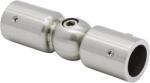 DualHardware ORIGO állítható csőcsatlakozó, Ø19 mm-es merevítőcsőhöz, szálcsiszolt