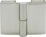 DualHardware UP DUAL-7-23L-SC Üveg-üveg zuhanypánt - BALOS KIEMELŐ kivitel SZÁLCSISZOLT