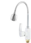 Mixxus Baterie bucătărie cu 2 funcții MIXXUS MAGNUM 011 (NUT) WHITE CHROME REFL (15865)