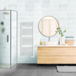 Intuis Nao 2 elektromos törölközőszárító radiátor 750 W - beépített programozható digitális termosztáttal, önálló fűtési lehetőséggel (M191312)