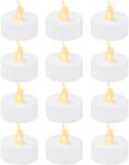 Bambu Lab Set Lumânări LED Flame Tea Light Culoare Galben Cald - 12 buc (B-KC008)