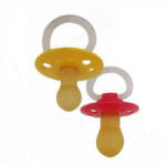  Hopp Játszócumi rózsaszín/sárga latex cseresznye (méret: 2) 6+ hó - perfectlife