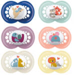 MAM Játszócumi Original dupla, egész karton szilikon lapított (méret: 3) 16+ hó (6*2 db/kr) - perfectlife